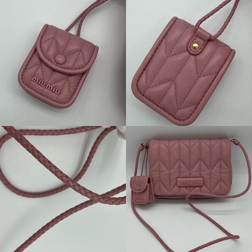 Authentic Miu Miu Nappa Leather shoulder bag - Picture 8 of 15